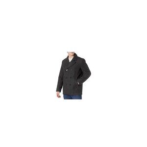 Tommy Hilfiger Men's Gray Peacoat Wool Blend Blazer w/ Anchor Buttons‎ SZ XL